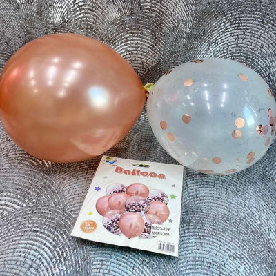 Набір кульок-персиковий