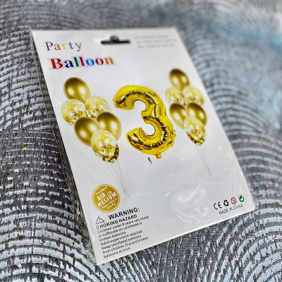 Набір кульок "Golden"-3