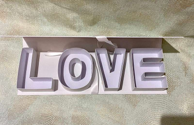 Коробка Love- біла