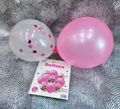 Набір кульок-рожевий