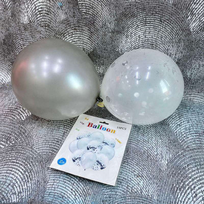 Набір кульок-срібло
