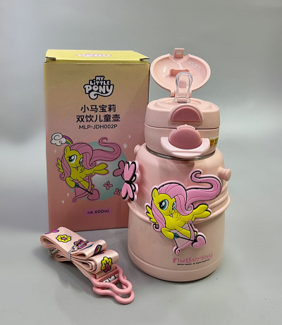 Термокуль Pony для дівчат 600 ml