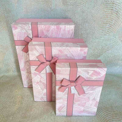 Набір подарункових  коробок  "Pink"