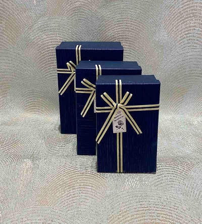 Подарочная коробка-синяя