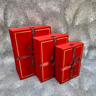 Набір подарункових коробок "Red"