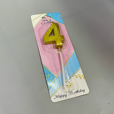 Свіічка "Грані" золото - 4