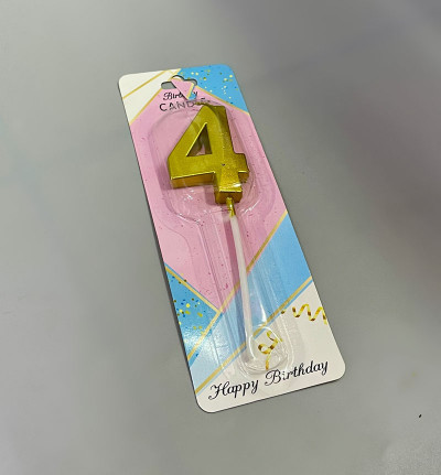 Свіічка "Грані" золото - 4